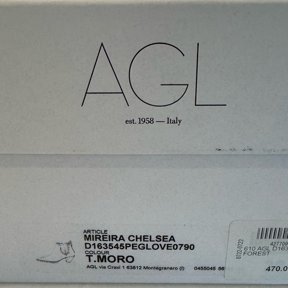 AGL Brown Suede Mireira Chelsea boot. Size 8M - Picture 5 of 6